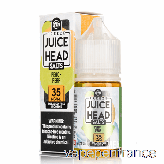 Congeler Pêche Poire - Sels De Tête De Jus - 30 Ml 35 Mg Stylo Vape